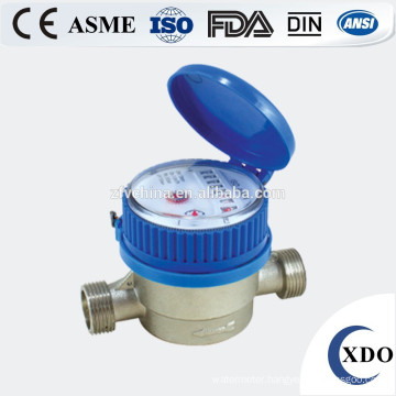 Dry type single jet pulse water meter